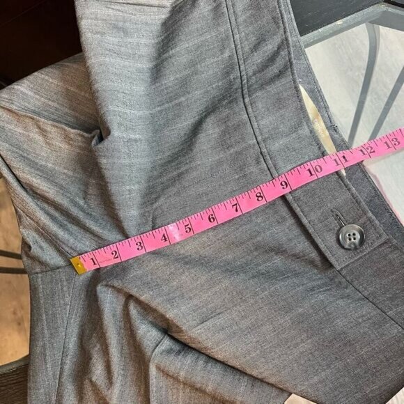 Gardeur Women's Fran Pinstripe Flat Front Trouser Dress Pants Gray Size 8 NWOT - Picture 7 of 12